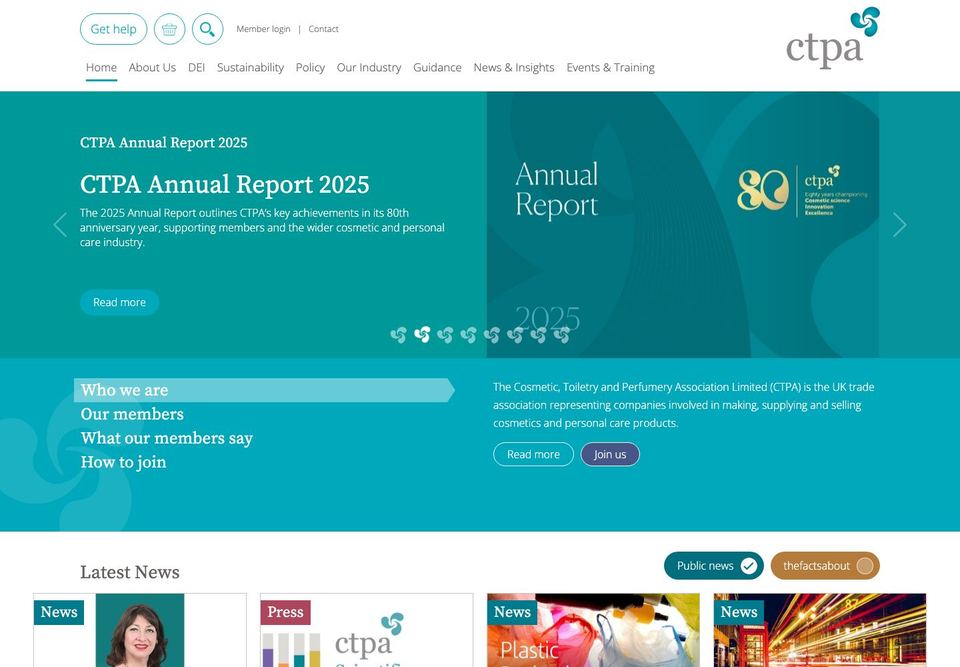 CTPA homepage
